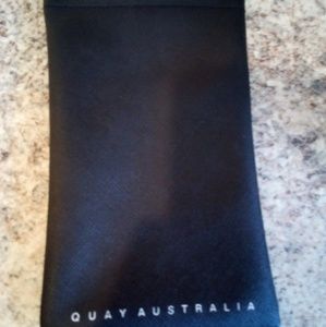 Quay Australia sunglasses case no glasses case new